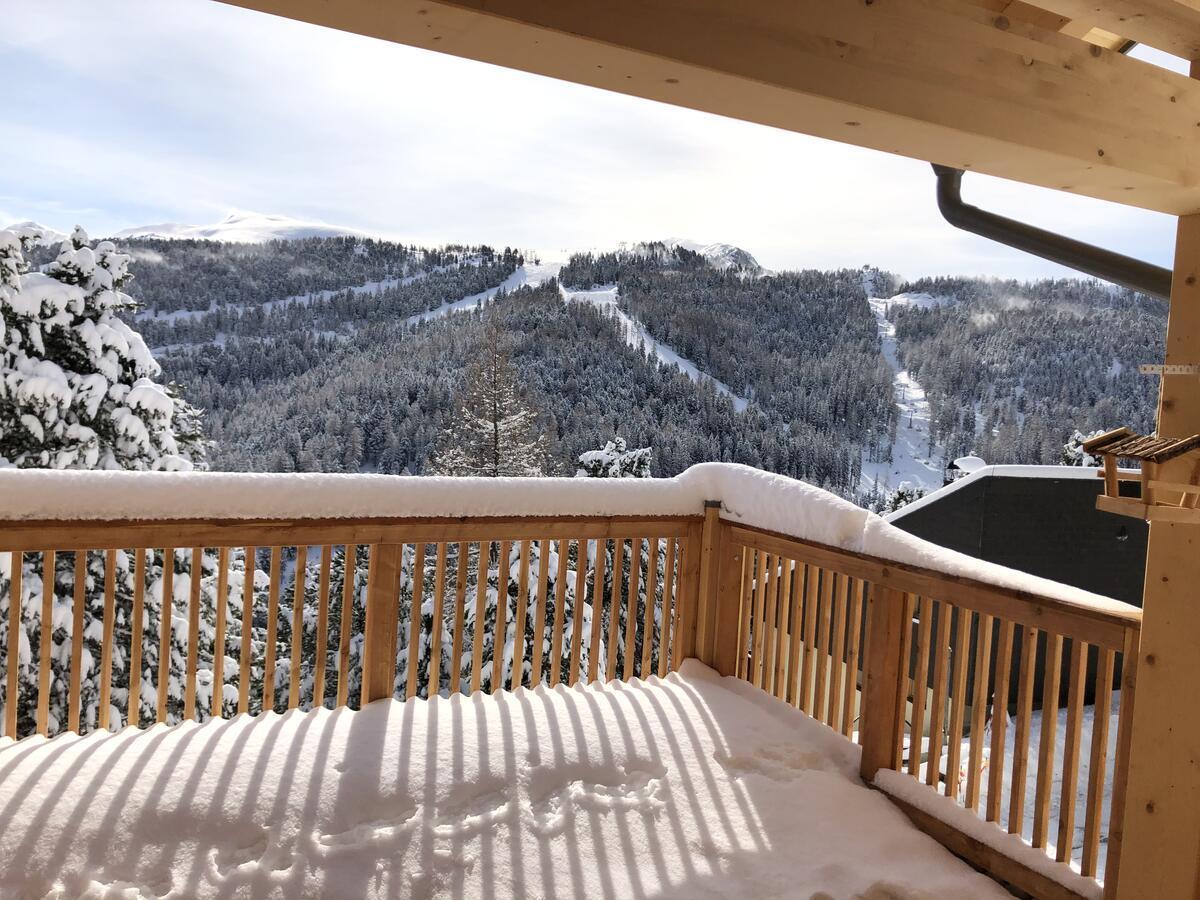 Auszeit Ferienhaus Fur 6 Personen ,Mit Grosser Terrasse Und Panoramablick, Turracher Hohe -A1 Haus 436 A Links- エクステリア 写真