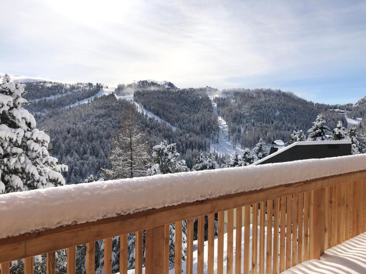 Auszeit Ferienhaus Fur 6 Personen ,Mit Grosser Terrasse Und Panoramablick, Turracher Hohe -A1 Haus 436 A Links- エクステリア 写真