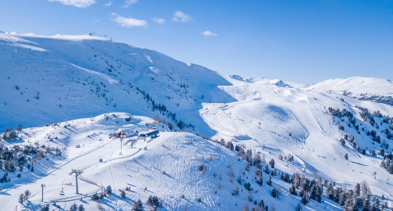 Auszeit Ferienhaus Fur 6 Personen ,Mit Grosser Terrasse Und Panoramablick, Turracher Hohe -A1 Haus 436 A Links- エクステリア 写真