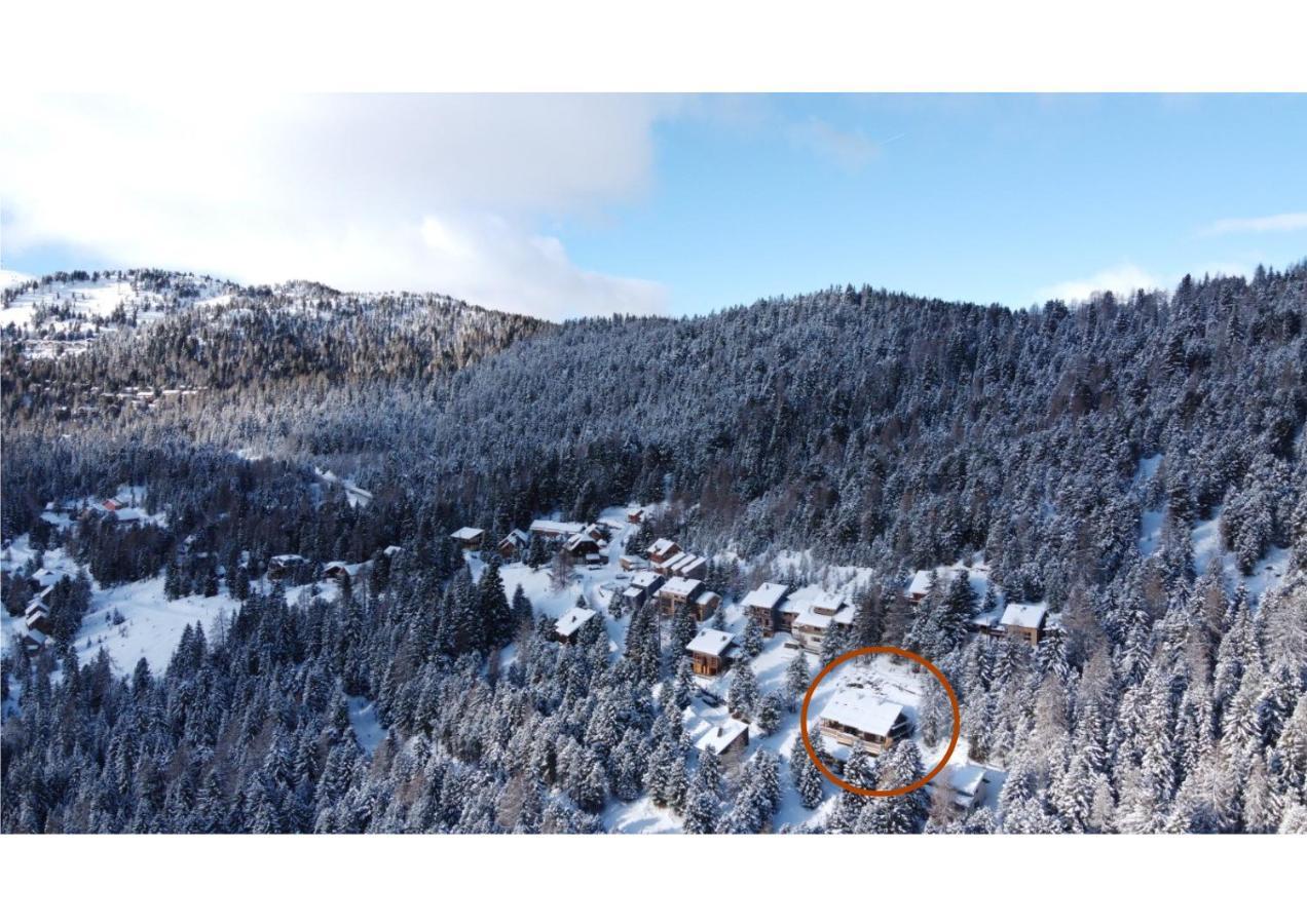 Auszeit Ferienhaus Fur 6 Personen ,Mit Grosser Terrasse Und Panoramablick, Turracher Hohe -A1 Haus 436 A Links- エクステリア 写真