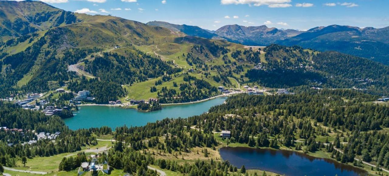 Auszeit Ferienhaus Fur 6 Personen ,Mit Grosser Terrasse Und Panoramablick, Turracher Hohe -A1 Haus 436 A Links- エクステリア 写真