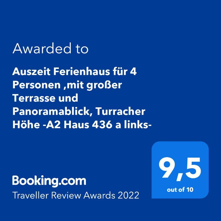 Auszeit Ferienhaus Fur 6 Personen ,Mit Grosser Terrasse Und Panoramablick, Turracher Hohe -A1 Haus 436 A Links- エクステリア 写真